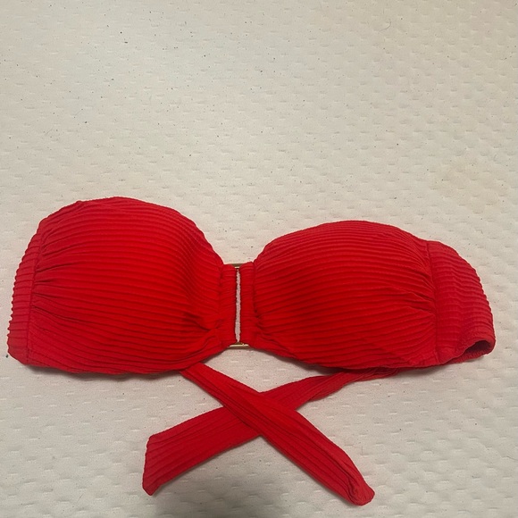 VIX PAULA HERMANNY Dune ribbed bandeau bikini top - Picture 4 of 4